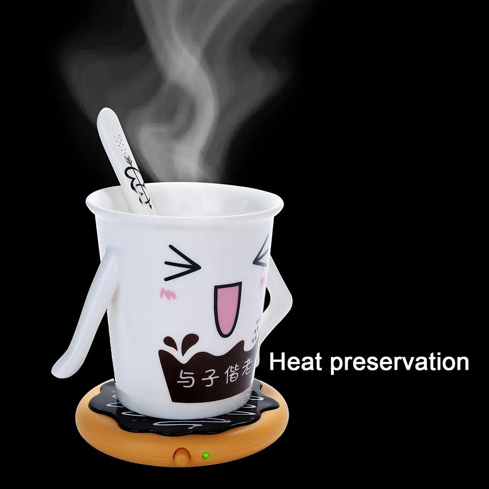 Творческий силиконовый пончик Настольный чай кофейная чашка кружка USB