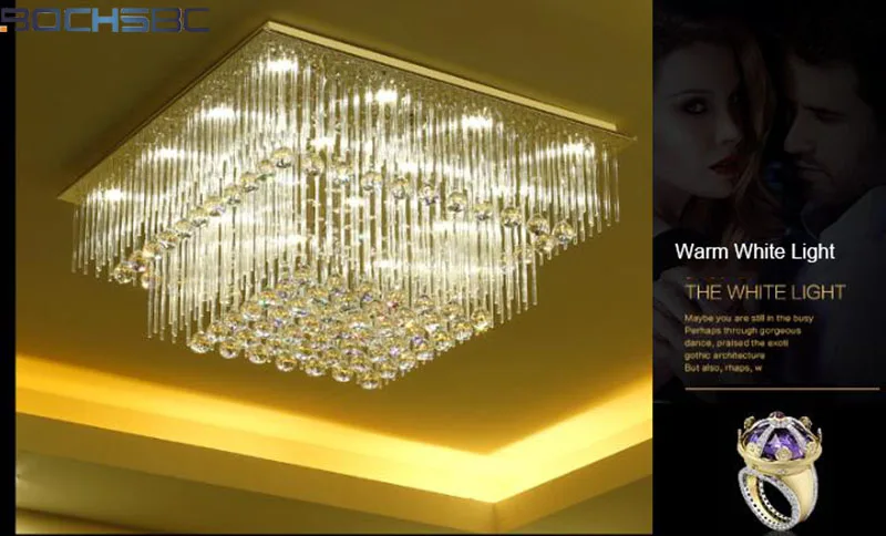 Crystal Ceiling Light10