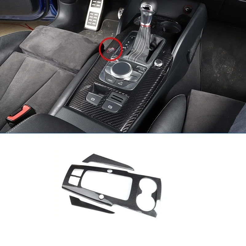

Car Auto Decorative Automobile Control System Interior Fashion Parts Accessory Mouldings Covers 14 15 16 17 18 FOR Audi S3