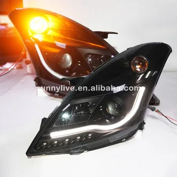 

2012-2014 Year For SUZUKI for SWIFT LED Head Lamp Black Housing SN