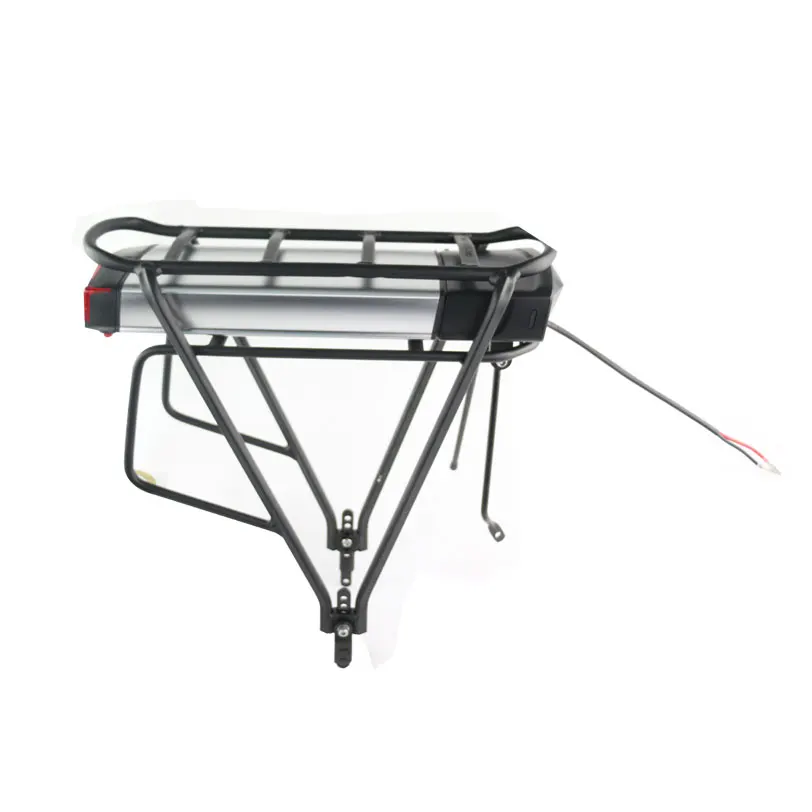 

Free Shipping for Electric Bike 36V 12.5Ah/13Ah 18650 Lithium ion Battery Pack with Luggage Carrier