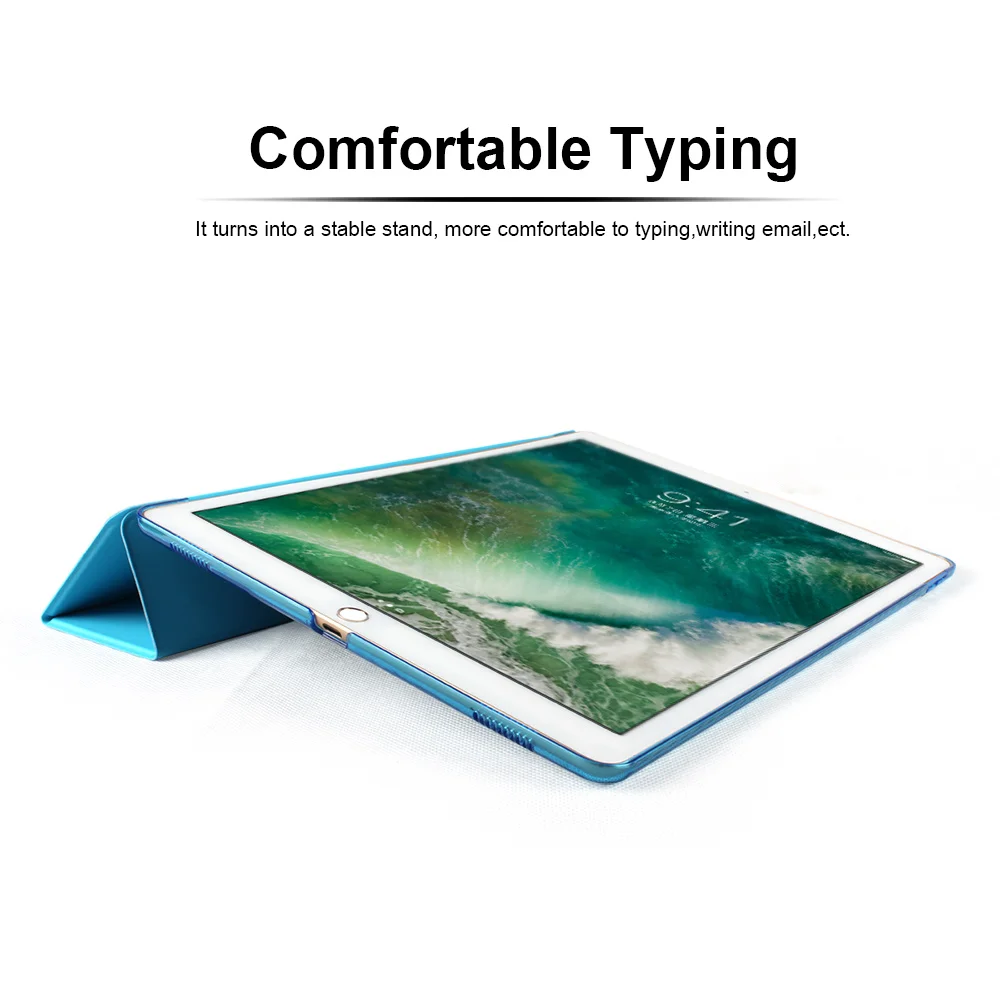 Для iPad Pro 12,9 чехол Функция автоматического сна Функция Премиум кожаный смарт-чехол для Apple iPad Pro 12,"