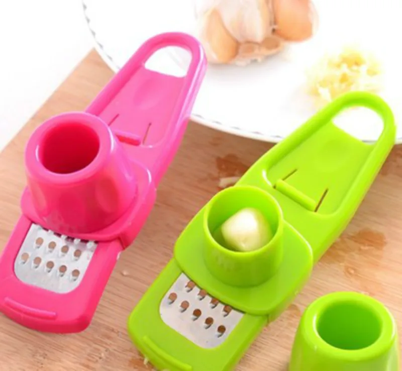 

1PC/2PCS Multi Functional Creative Ginger Garlic Grinding Grater Planer Slicer Cutter Cooking Tool Utensils Kitchen Accessories