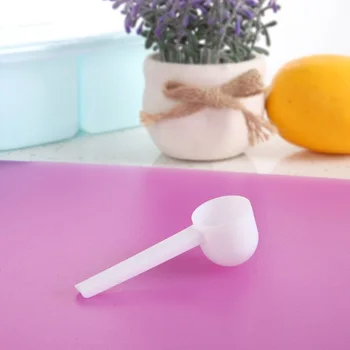 

5 Gram Washing Powder Spoons Durable Plastic Measuring Scoops for Milk Powder Coffee Salt Medicine W8589