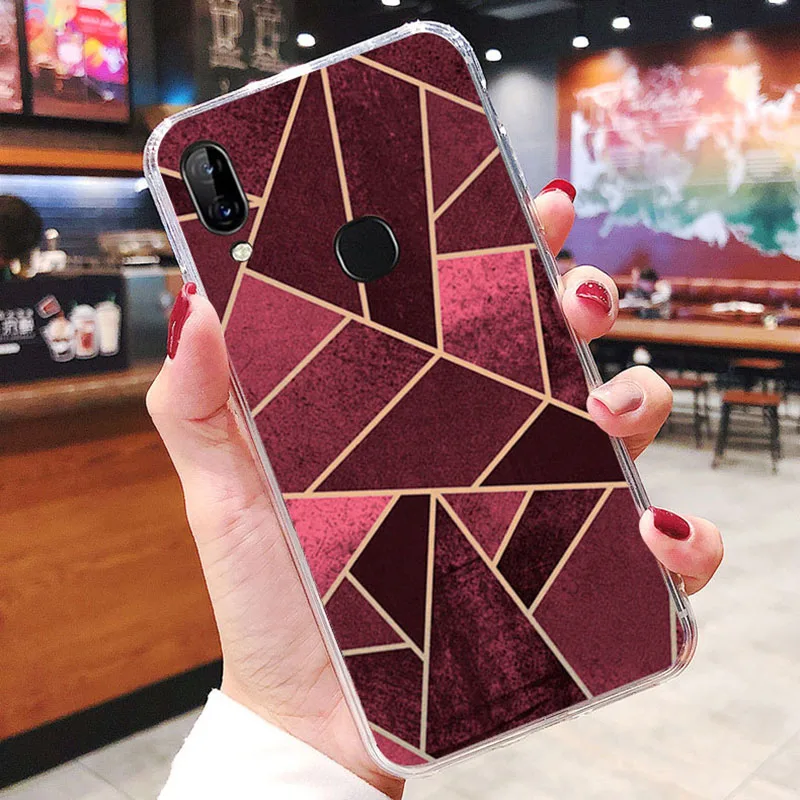 LEN1565A_1_JONSNOW Soft Case For Lenovo K5 Pro S5 Pro Painted Pudding Anti Skid Phone Cover for Lenovo A5 Capa Fundas