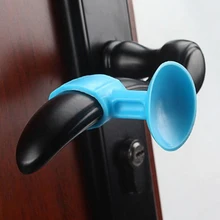 Горячая, красивые, 1 шт., защита от краш-прокладок для стен, дверной ограничитель, ручка, пробойник, бесплатный бампер, защита от столкновений, силиконовая дверная пробка