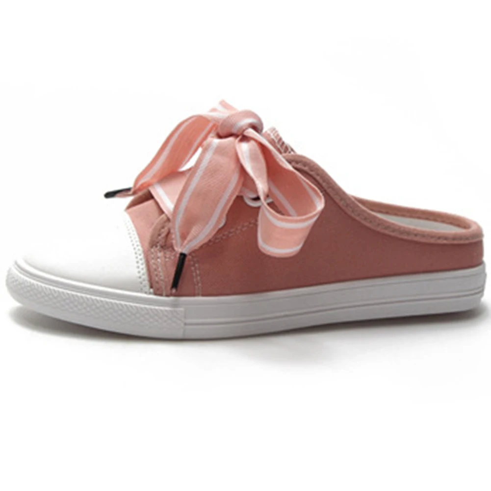 mule canvas shoes