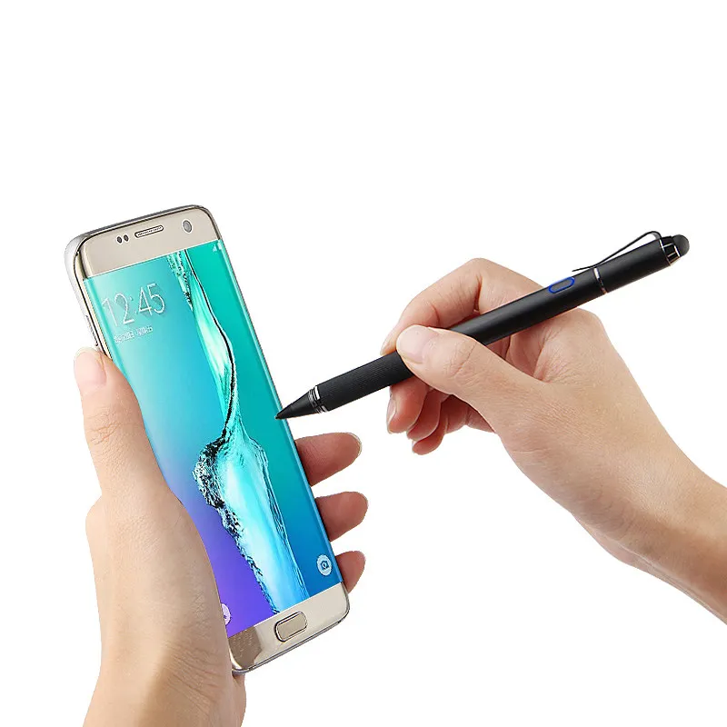 Активный стилус емкостный сенсорный экран для Samsung Galaxy S8 S7 S6 edge + Plus S5 S4 S9 G9500 G930V G920F