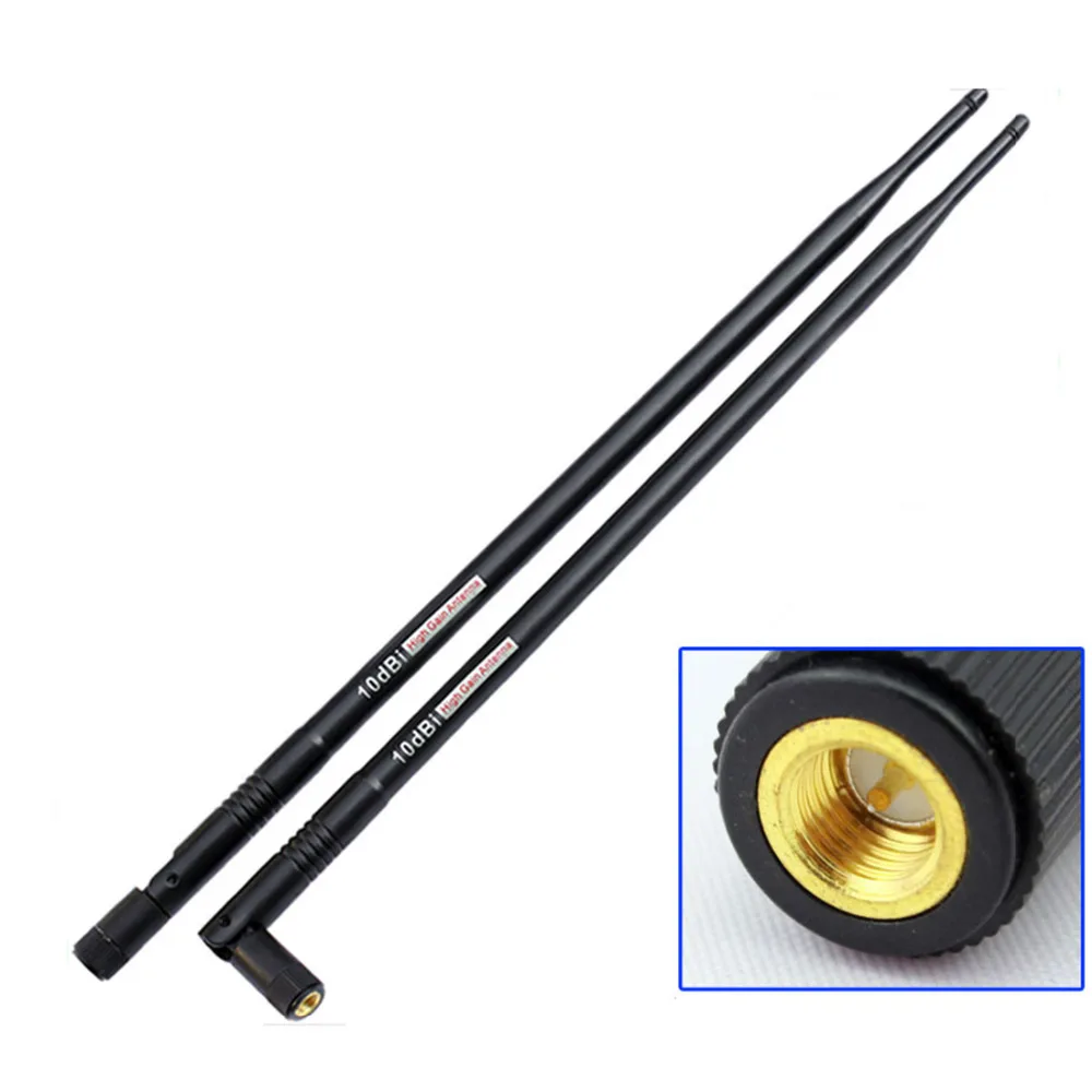 Buy 2.4G 10DBi SMA Male Antenna Wireless WIFI Antenna