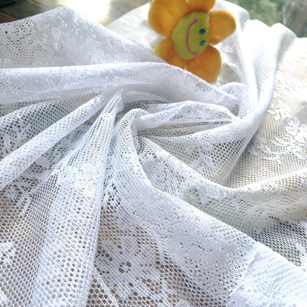 白色蚊帐蕾丝IMG_2