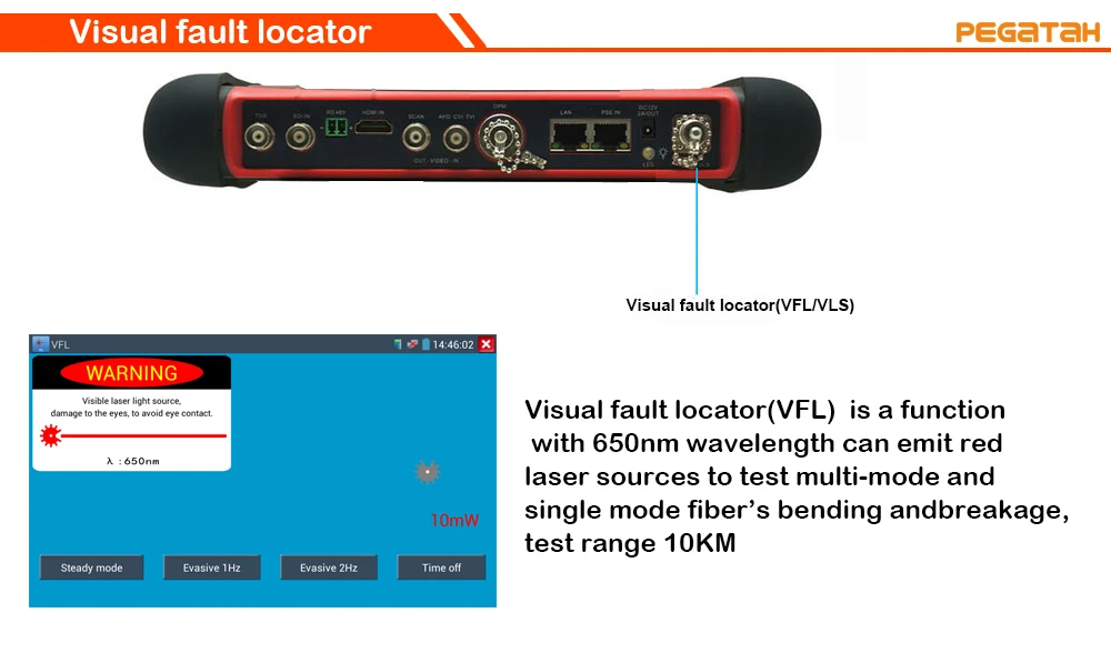 7 дюймов ip-камера тестер 8MP TVI CVI AHD SDI CVBS IP 6 в 1 CCTV тестер CCTV монитор безопасности камера тестер HDMI TDR OPM Tracer