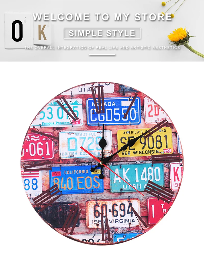 wall's clock wall clock decor (1)