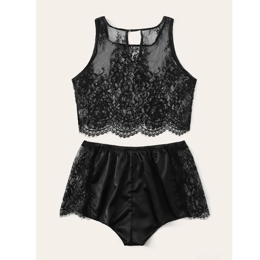 

JAYCOSIN Elastic Design Of New Female Body-building Sexy Pure-color Underwear Polyester Bra Suit Pure-color Lace Sexy Underwear