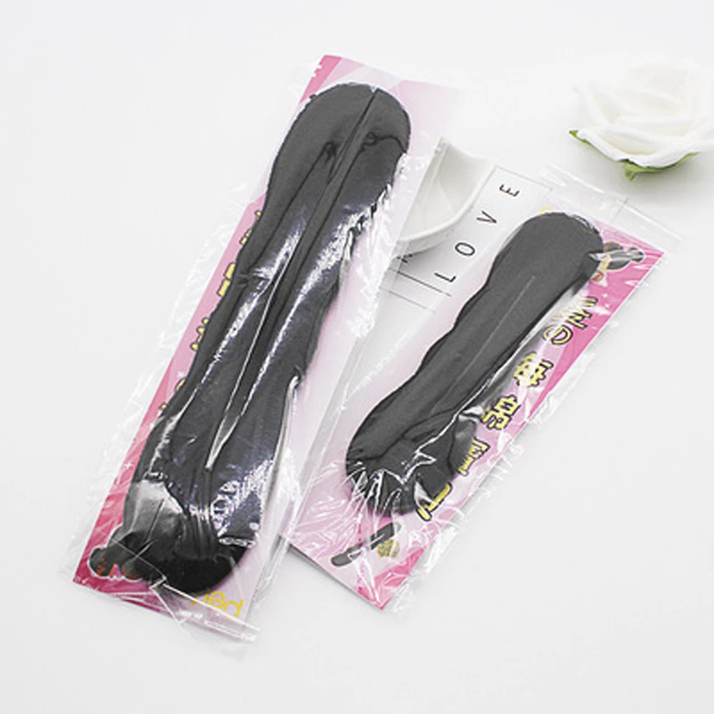 

5pcs/lot Beautiful Bead Magic Sponge Clip Hair Styling Donut Bun Former Maker Small Size Black Color
