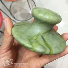 Большой размер, ручная работа, жажда зеленого нефрита, большой скребковый гриб, гуашапоинты для тела, массаж спины, камни, горячая спа, забота о здоровье, масляный камень