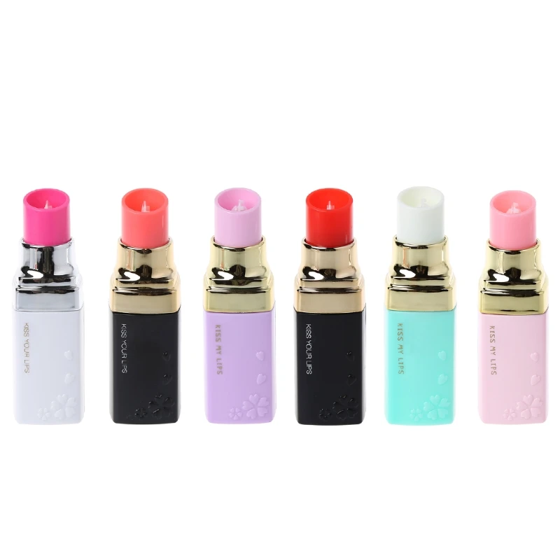 Kawaii Lipstick Shape Correction Tape School Stationery Supplies For Girls Gift