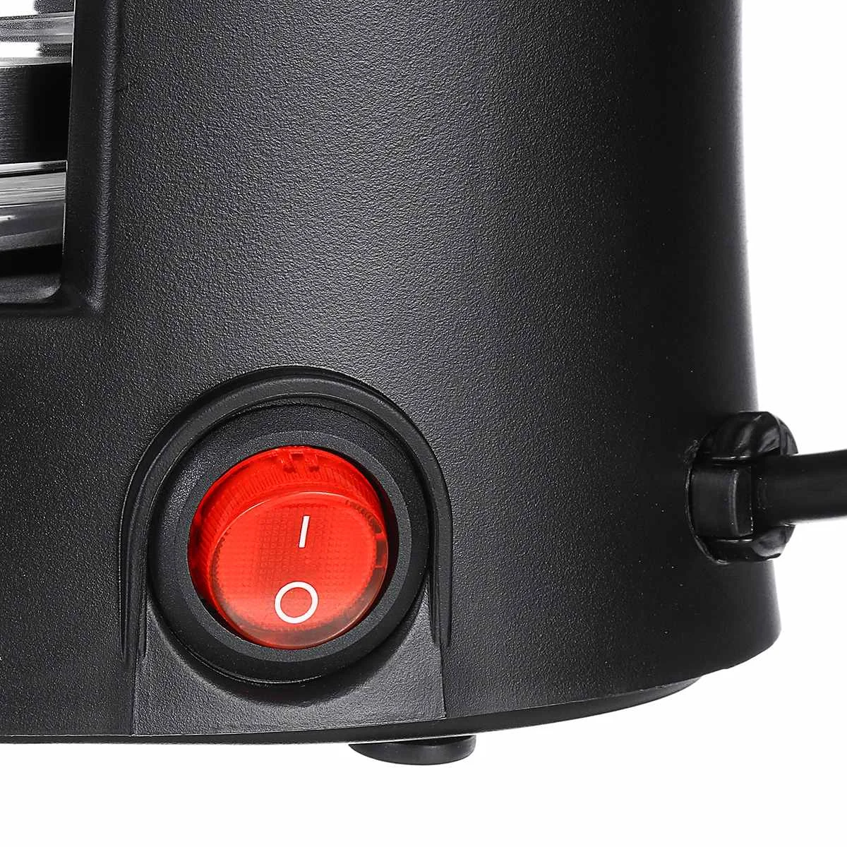 Warmtoo 5-10 чашек, 600 мл, американский стиль, кофеварка для молока, чая, капельная плита для чая/кофе, машина для домашнего офиса, 550 Вт