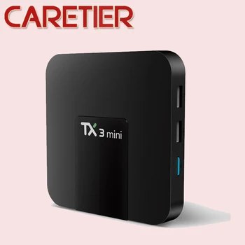

50PCS Android 8.1 TV BOX 2GB 16GB 2.4GHz WiFi Media Player 1GB TX3 mini