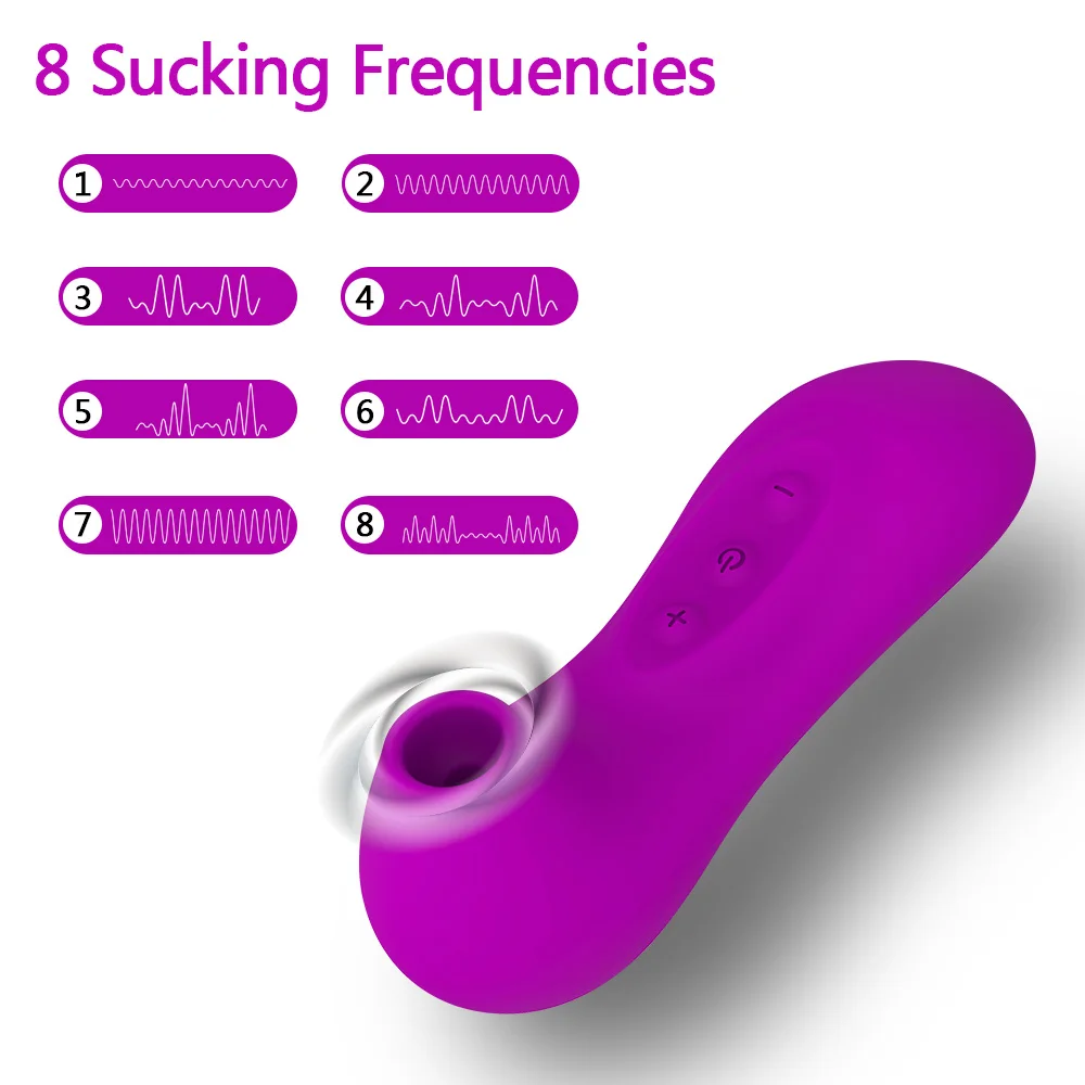 Sex Toys Female Vibrator Vagina Stimulator Nipple Sucker Sucking Clitoris Massager Licking Flirting Erotic Sex Goods for Adults 3