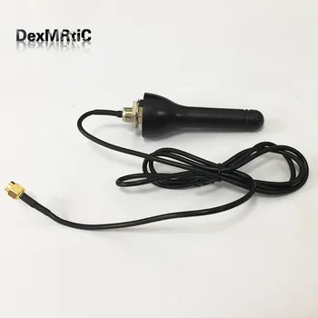 1ピース4グラム700-2700 mhz無人アンテナ屋外キャビネット防水盗難防止空中1メートルケーブルsmaオス