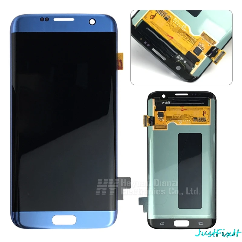 

A quality For SAMSUNG Galaxy S7 edge G935F G935FD LCD Display Touch Screen Digitizer Assembly SUPER AMOLED with Frame