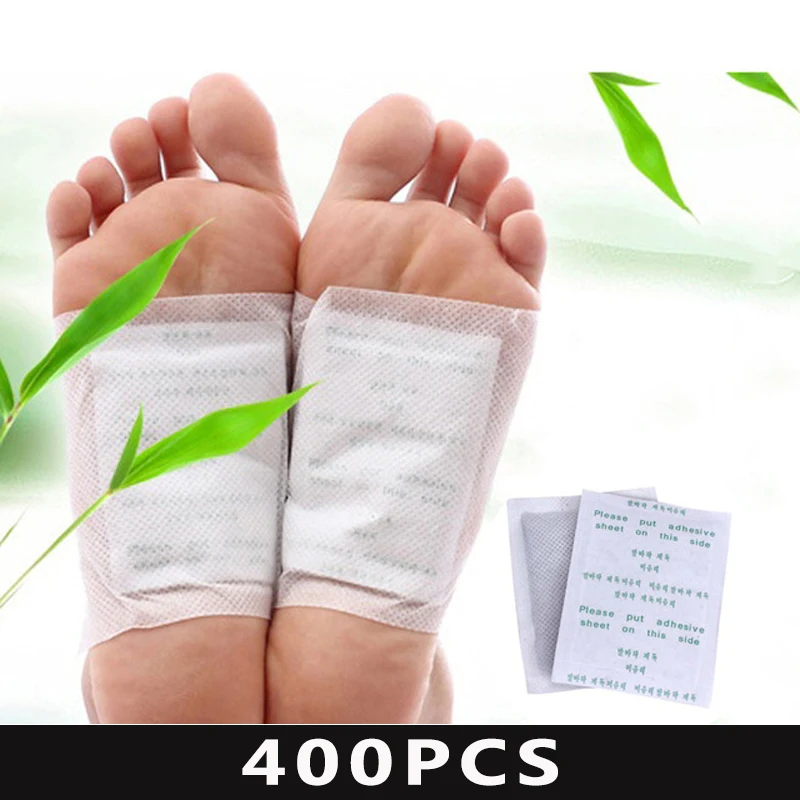 

400pcs Detoxify Toxins Foot Patches Detox Pads for Feet Spa Health Body Care Herbal Cleansing Detox Foot Patch Better Sleep