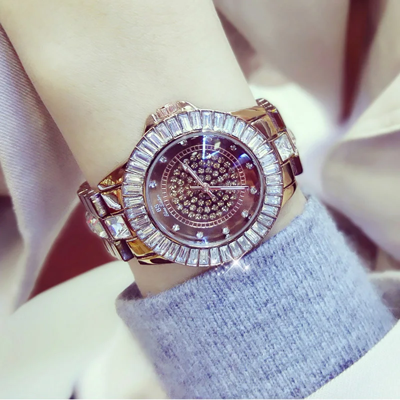 Женские часы montre femme элегантные с кристаллами 2017|saat|saat womensaat watch |