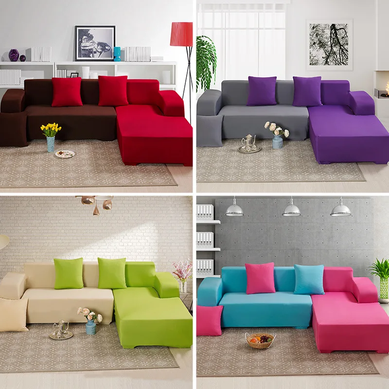 

Sofa Cover for Living Room Elasticity Non-slip Couch Slipcover Universal Spandex Case for Stretch Sofa Cover 1/2/3/4 Seater