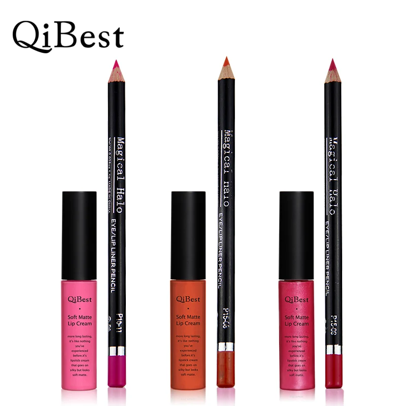 lip gloss and liner set