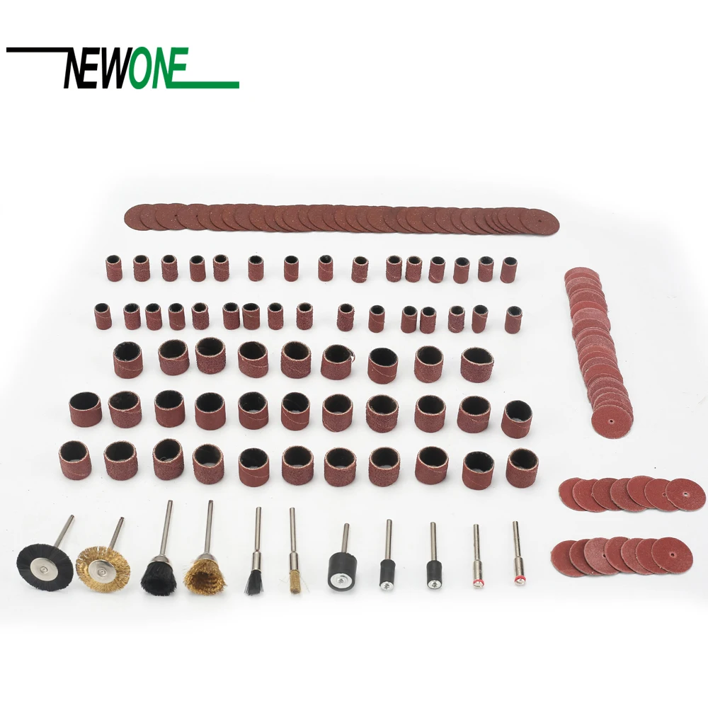 

150Pcs Rotary Power Tool Fits Proxxon Dremel Rotary Tools 1/8" (3mm) Shank Sanding Polish Accessory Bit Set