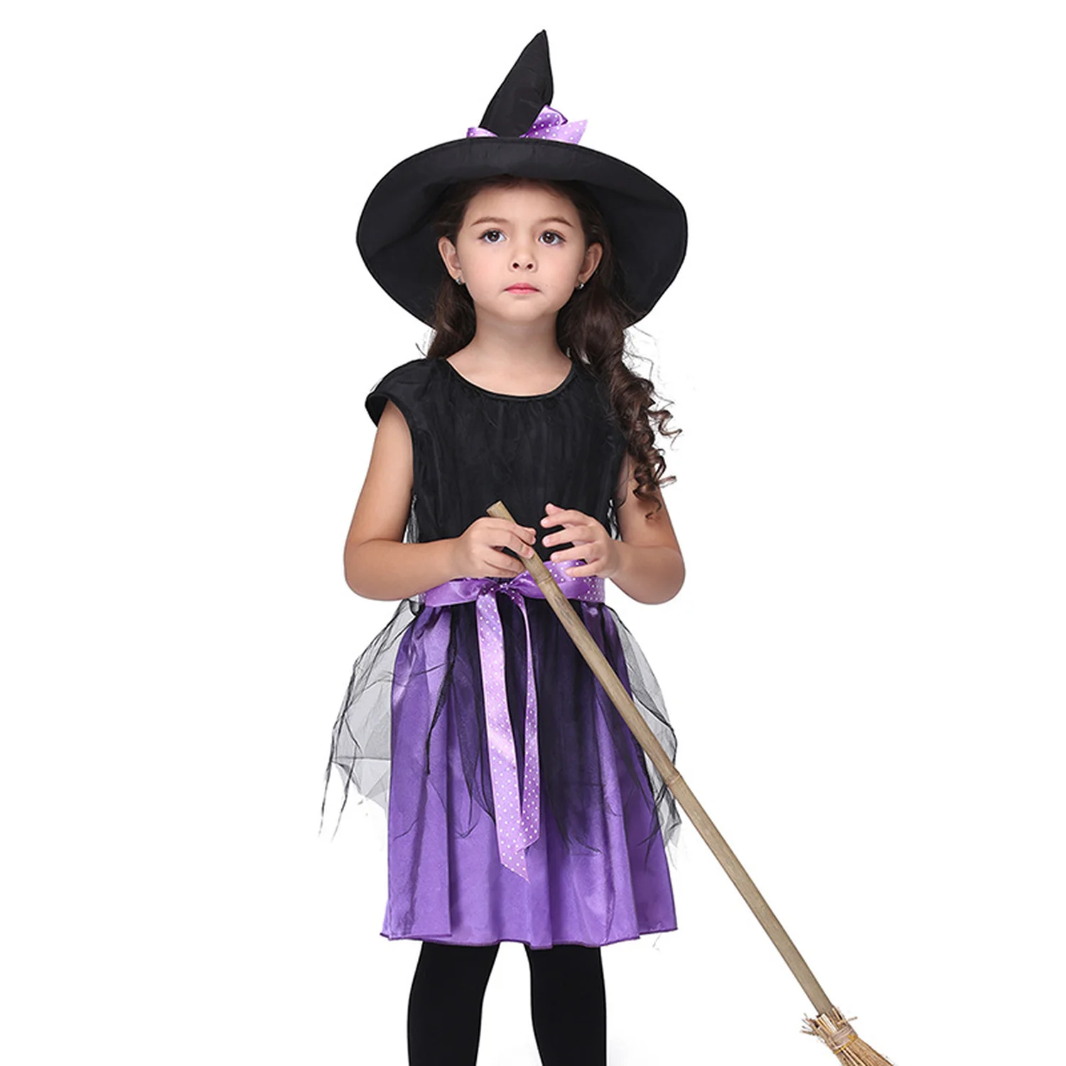 Children Witch Cosplay Clothing Halloween Costume For Kids Anime ...