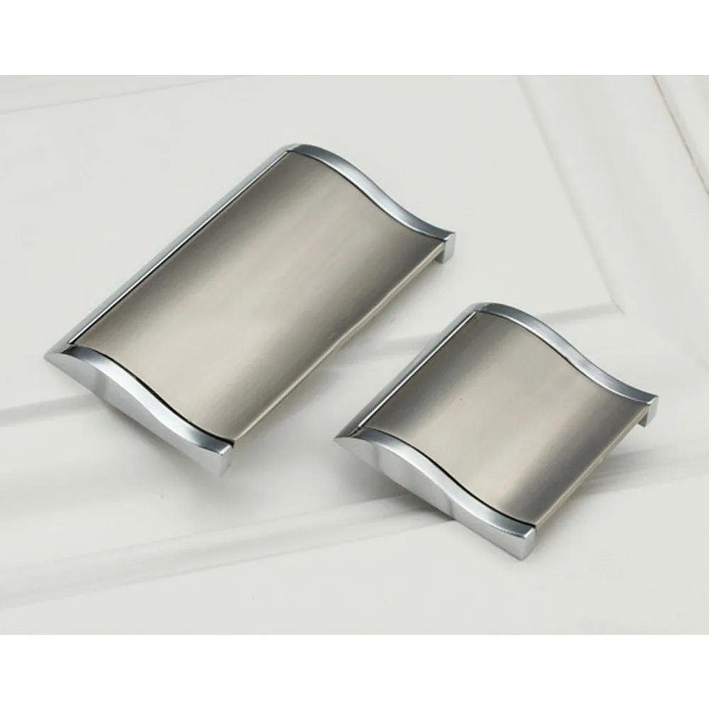 5x 64mm Modern Drawer Handles Cupboard Simple Steath Shoes