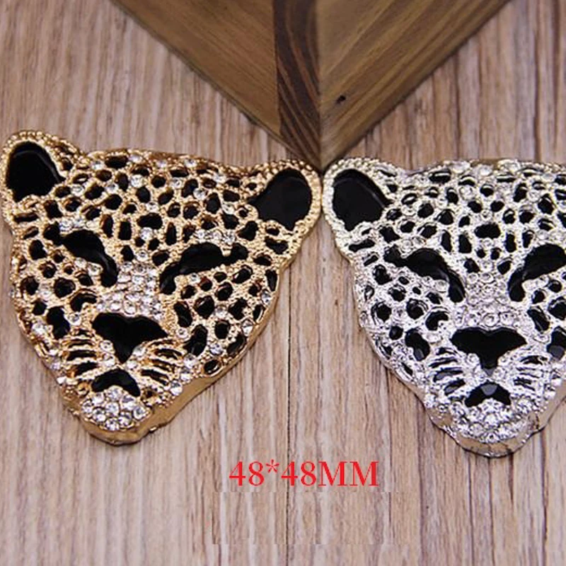 Leopard Metal Alloy Rhinestone For Dress DIY Necklace Bracelet Headdress Jewelry Marking Finding Accessory Pendant | Дом и сад