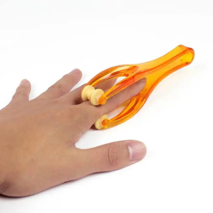Горячая пальчиковые массажные ролики для рук ручной уход за здоровьем массажер для тела Релакс ручной массаж палец похудение TK
