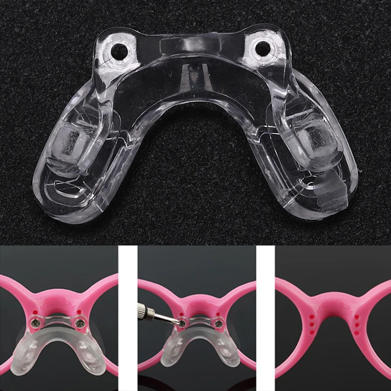 

children kid silicone anti-slip stick on nose pads pad for eyeglass eye glasses