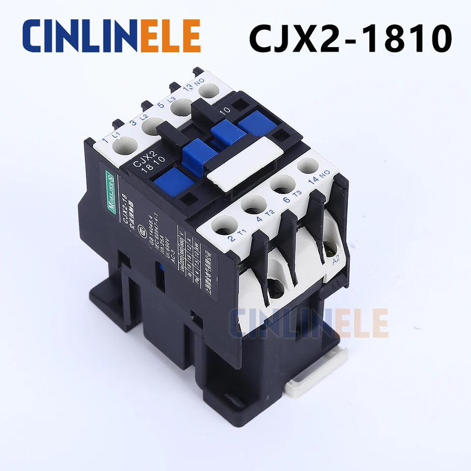Contactor CJX2 1810 18A switches LC1 AC contactor voltage 380V 220V