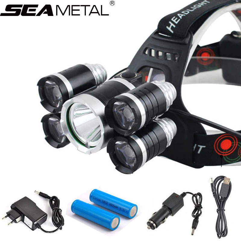 

LED Headlamp 30000 Lumens T6 Head Torch Camping Headlight Flashlight Torch Headlamp Fishing Head Lamp Frontal Led Forehead Light