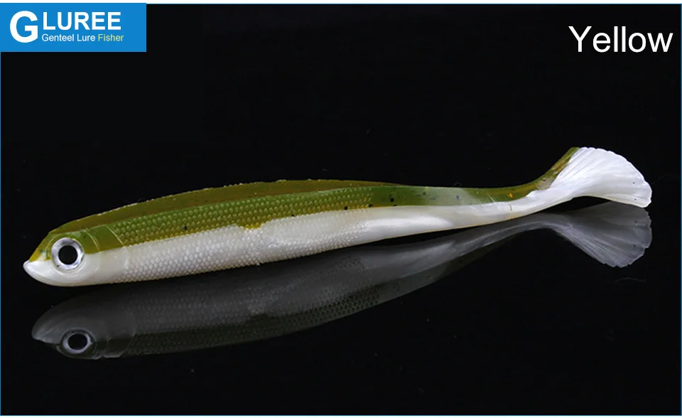 GLUREE-6PcsLot-15cm-Handmade-T-Tail-Soft-Bait-3D-Eyes-Fishing-Lures-Swimbaits-PVC-Artificial-Bait-Yellow-Red-Fishing-Tackle_05