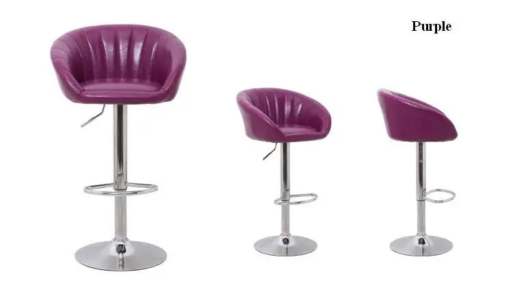 Hairdressing salon chair Beauty shop Gym stool retail wholesale purple green black dark green color free