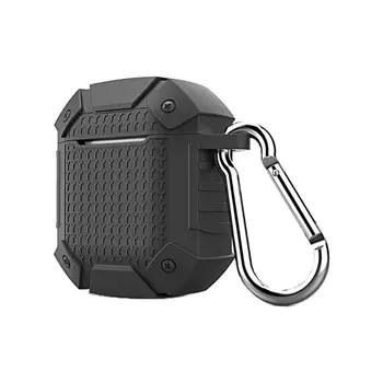 

Fashion Armor Soft Silicone Protective Cover Shockproof Case Skin for Airpods 1/2 Charging Box 10166