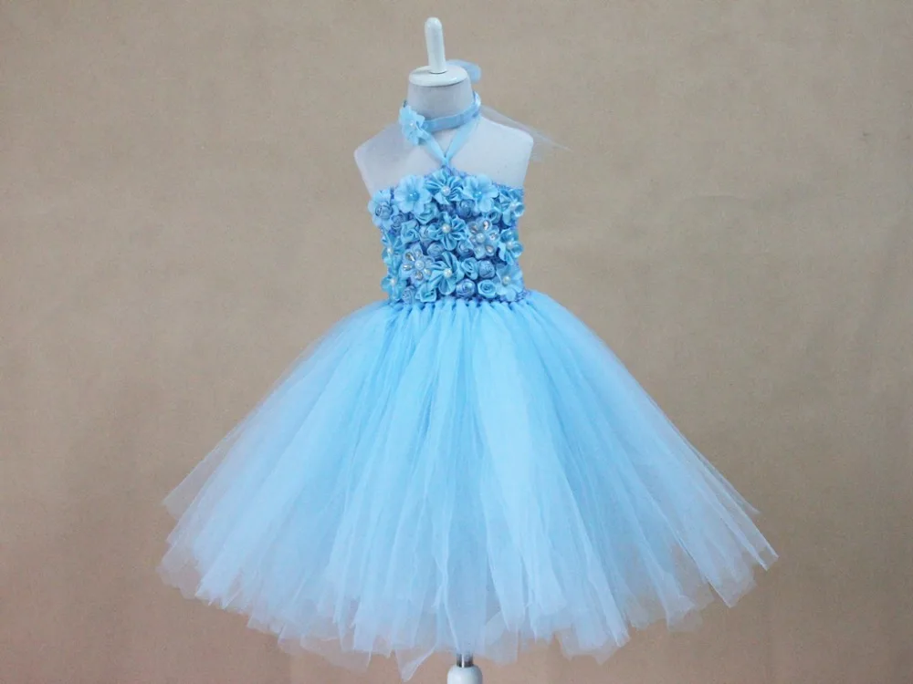 baby blue tutu dress