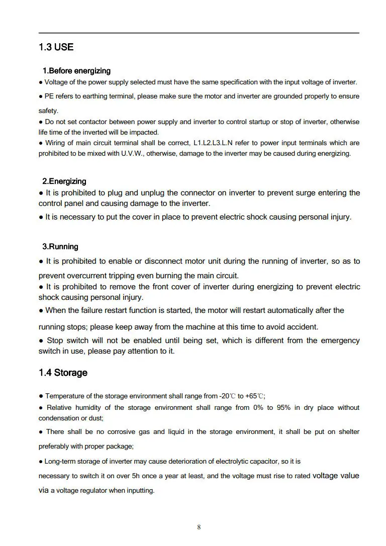 Vector inverter VFD Frequency Converter CoolClassic E3 Series High Performance Vector Control Mini Inverter wyt11