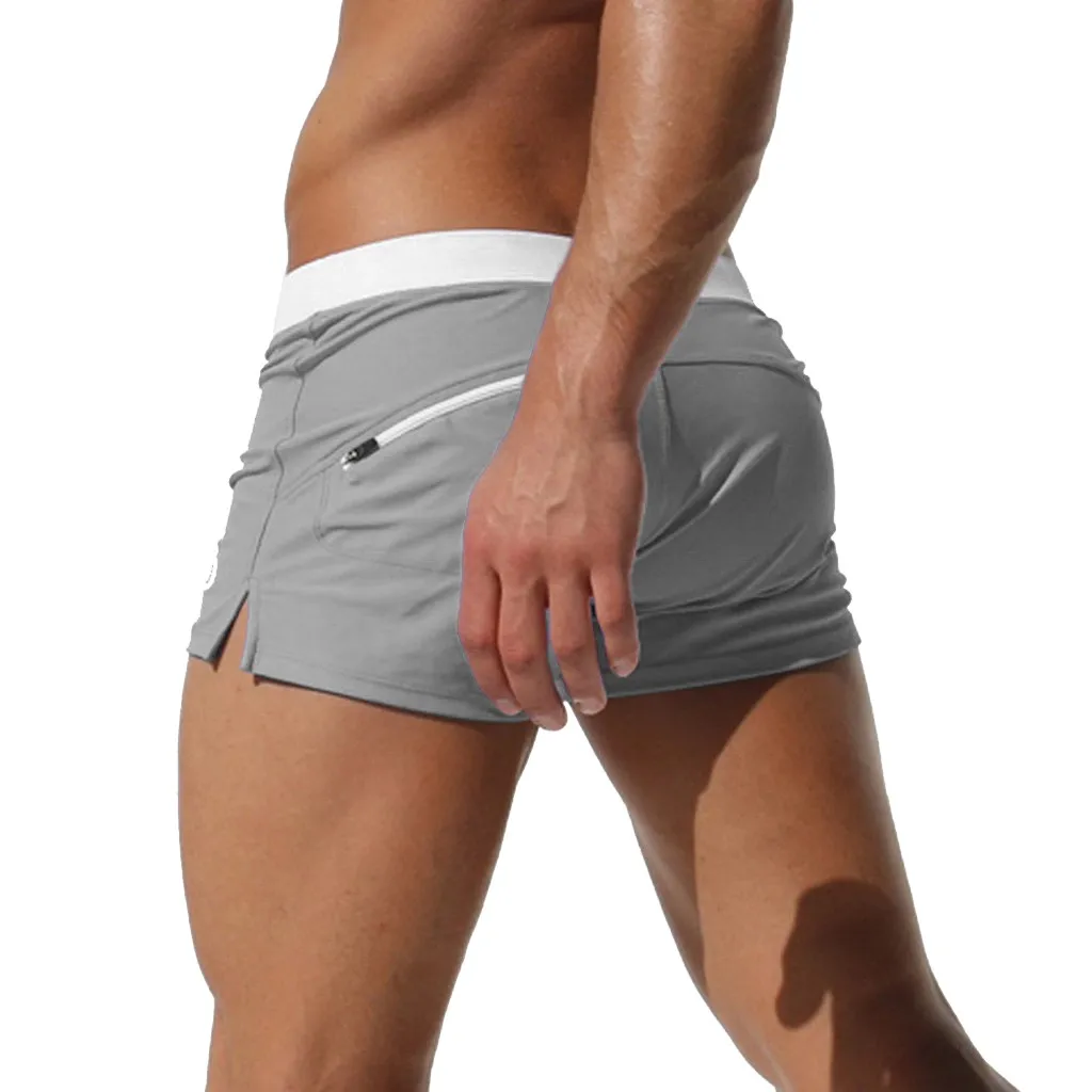 Модные мужские дышащие брюки размера плюс, летние трехцветные слитные плавательные брюки больших размеров и пляжные брюки# YL