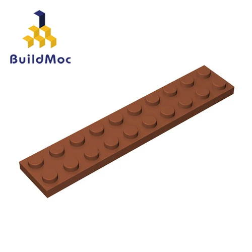 BuildMOC  Assembles Particles 3832 2x10For Building Blocks Parts DIY electric Educational Bricks Bulk Model gift Toys cardboard stacking blocks Blocks