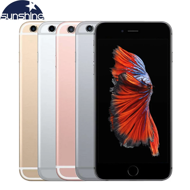 Оригинальный разблокированный Apple iPhone 6S, сеть 4G LTE, мобильный телефон, 2 Гб Оперативная память 16/64GB Встроенная память 4,7 ''12.0MP двухъядерный IOS 9 ...