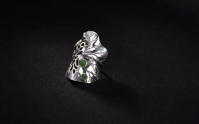 

JOOCHEER Sterling S925 925 silver ring Lotus leaf trendy ring