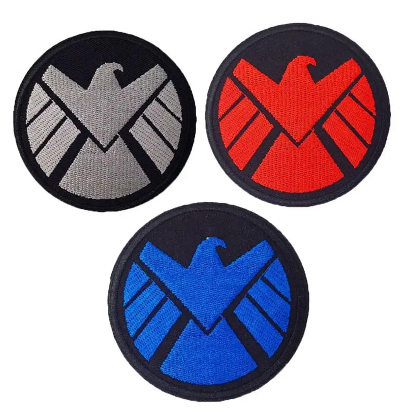 

1Pcs New Arrival AVENGERS cartoon Movie TV Series Costume Cosplay Embroidered Emblem iron on patch Baseball Cap Badge