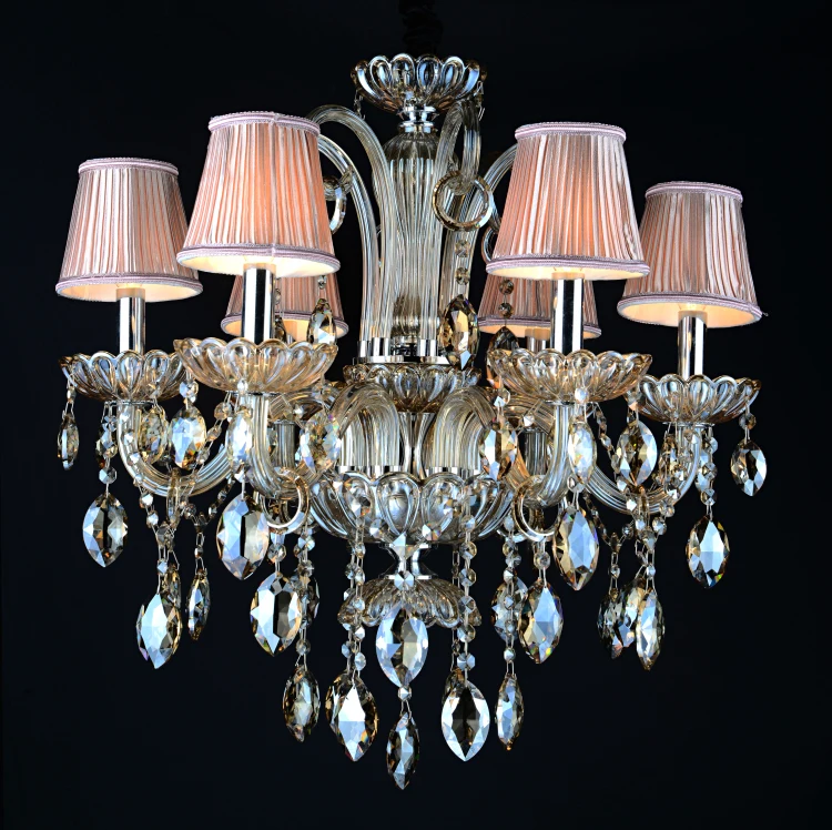

Crystal Chandelier Modern Lighting 6 / 8 Light Bedroom Living Room Crystal Light Modern Crystal Chandelier Lighting Lustre