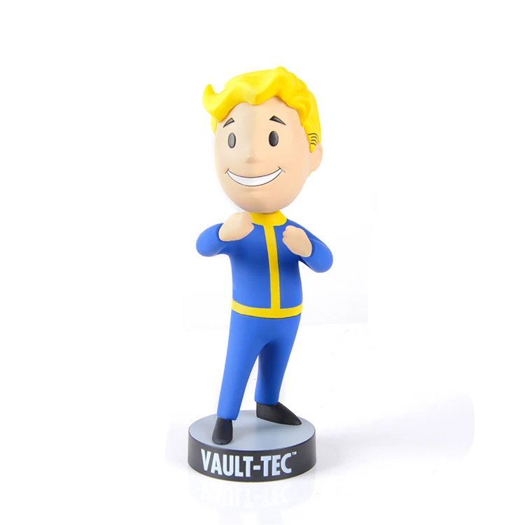 13 см аниме фигурка Gaming Heads Fallout 4 vavle Boy TOY Bobbleheads Серия 1 фигурка Коллекционная модель игрушки brinquedos - Цвет: 01