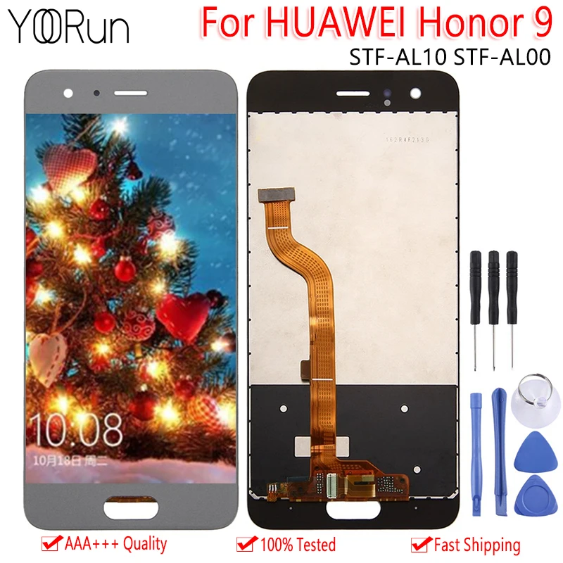

5.15 Inch For Huawei Honor 9 LCD Screen For Huawei Honor 9 STF-L09 STF-AL10 STF-AL00 Display Touch Panel Digitizer Assembly
